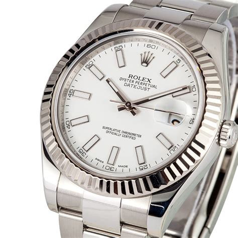 rolex 116334 white dial|pre owned Rolex 116334.